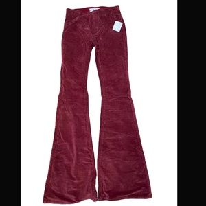 free people corduroy flare pants
